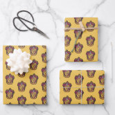 Harry Potter, Hogwarts Crest Wrapping Paper Sheets