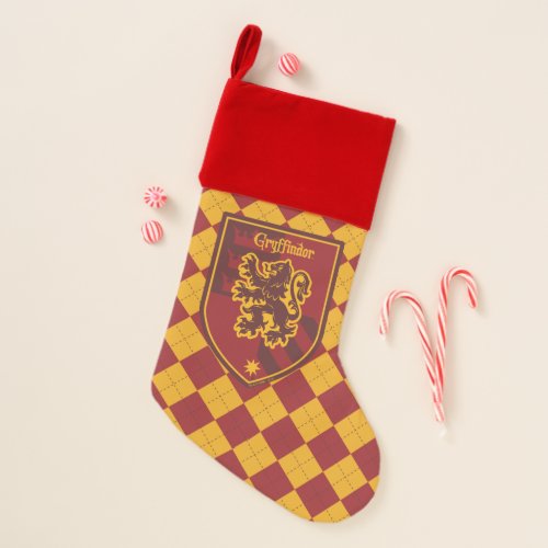 Harry Potter  Gryffindor House Pride Crest 2 Christmas Stocking
