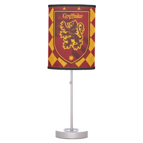 Harry Potter  Gryffindor House Pride Crest 2 Table Lamp