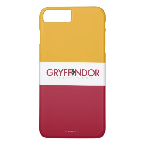 Harry Potter  Gryffindor House Pride Crest iPhone 8 Plus7 Plus Case