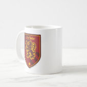 Harry Potter | Gryffindor House Pride Crest Coffee Mug (Front Left)