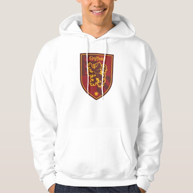 Harry Potter | Gryffindor House Pride Crest Hoodie (Front)