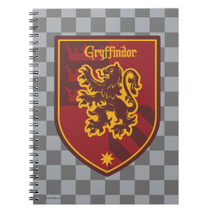 Harry Potter Gryffindor House Pride Crest Notebook
