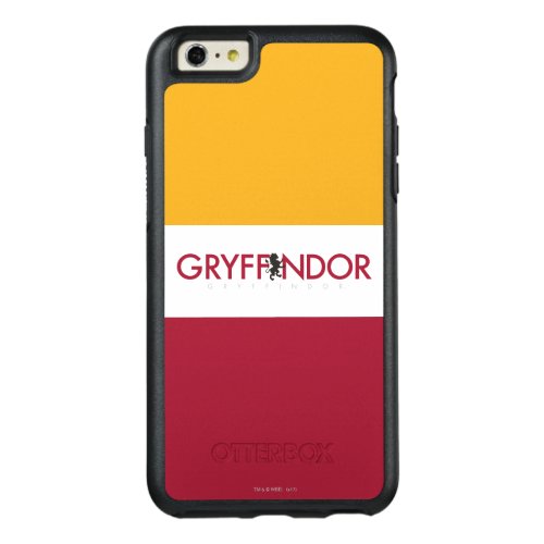 Harry Potter  Gryffindor House Pride Crest OtterBox iPhone 66s Plus Case