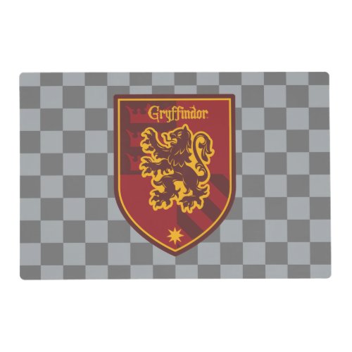 Harry Potter  Gryffindor House Pride Crest Placemat