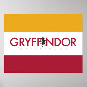 Harry Potter Gryffindor House Pride Crest Poster