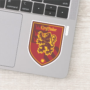 Harry Potter   Gryffindor House Pride Crest Sticker