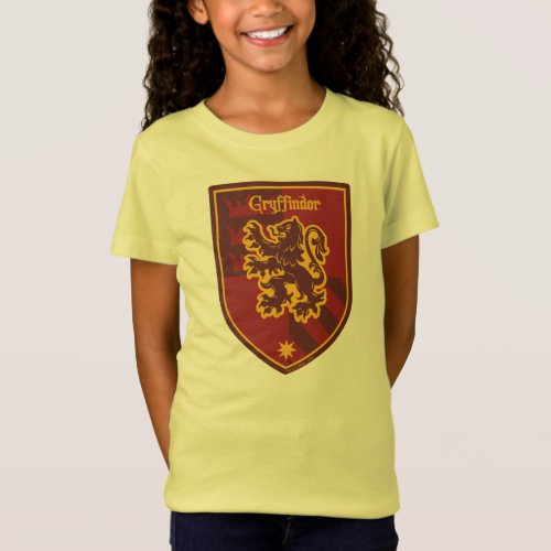 Harry Potter  Gryffindor House Pride Crest T_Shirt