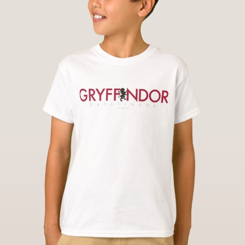 Harry Potter  Gryffindor House Pride Crest T_Shirt