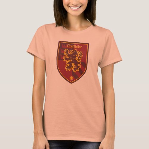 Harry Potter  Gryffindor House Pride Crest T_Shirt