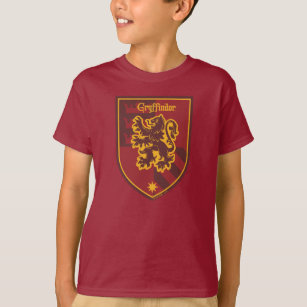 Harry Potter   Gryffindor House Pride Crest T-Shirt