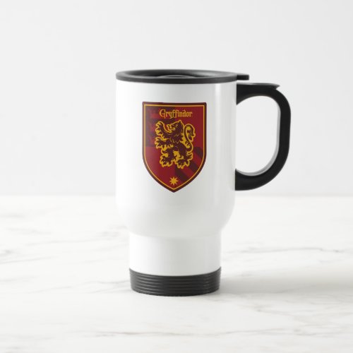 Harry Potter  Gryffindor House Pride Crest Travel Mug