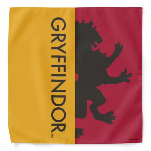 Harry Potter  Gryffindor House Pride Graphic Bandana