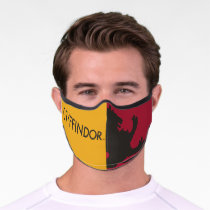 Harry Potter | Gryffindor House Pride Graphic Premium Face Mask