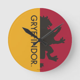 Harry Potter | Gryffindor House Pride Graphic Round Clock