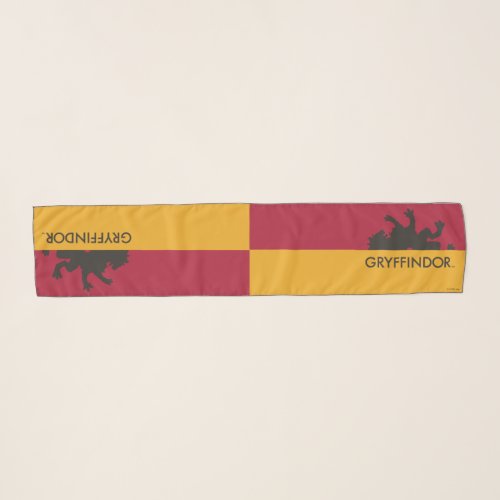 Harry Potter  Gryffindor House Pride Graphic Scarf