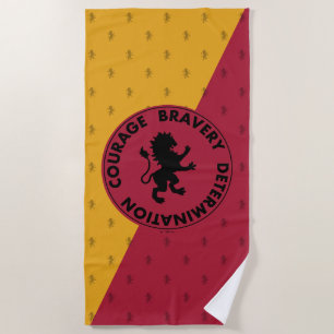Harry Potter GRYFFINDOR™ House Traits Graphic Beach Towel