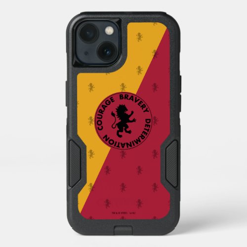 Harry Potter  GRYFFINDOR House Traits Graphic iPhone 13 Case