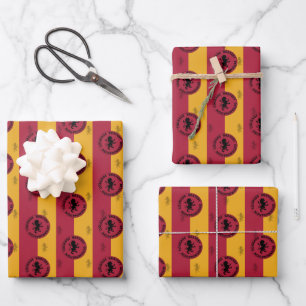 Harry Potter   GRYFFINDOR™ House Traits Graphic Wrapping Paper Sheets