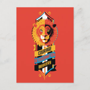 Harry Potter GRYFFINDOR™ House Traits Sigil Postcard