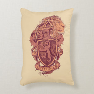 Harry Potter Gryffindor Lion Crest Decorative Pillow