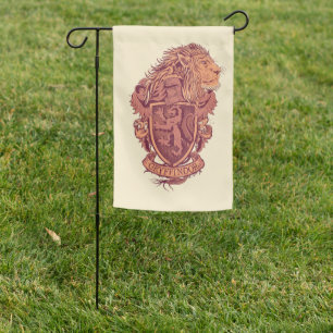 Harry Potter   Gryffindor Lion Crest Garden Flag