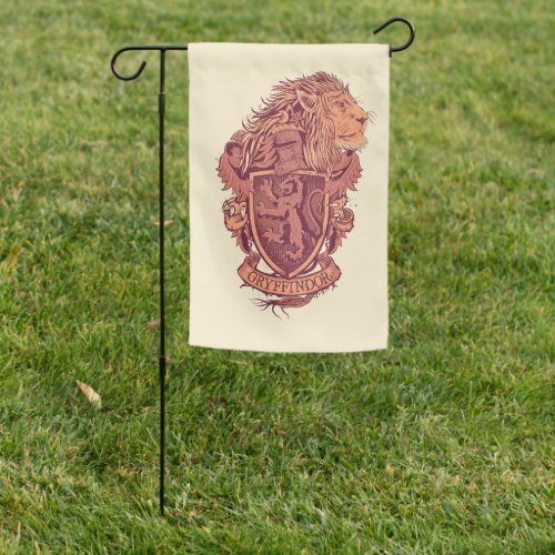 Harry Potter  Gryffindor Lion Crest Garden Flag