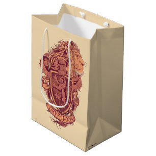 Harry Potter   Gryffindor Lion Crest Medium Gift Bag