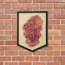 Harry Potter | Gryffindor Lion Crest Pennant