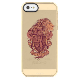 Harry Potter   Gryffindor Lion Crest Clear iPhone SE/5/5s Case