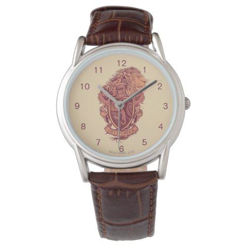 Harry Potter  Gryffindor Lion Crest Watch