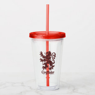 Harry Potter Gryffindor Lion Graphic Acrylic Tumbler