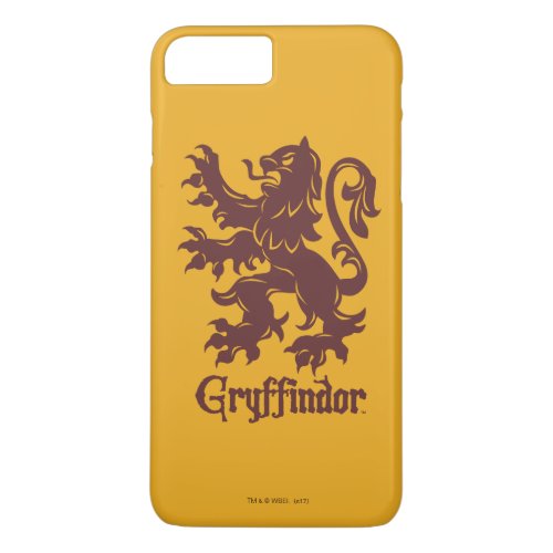 Harry Potter  Gryffindor Lion Graphic iPhone 8 Plus7 Plus Case