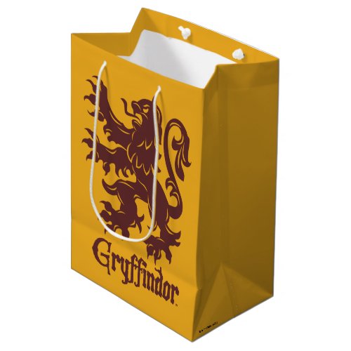 Harry Potter  Gryffindor Lion Graphic Medium Gift Bag