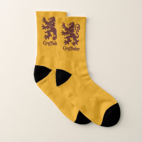 Harry Potter  Gryffindor Lion Graphic Socks
