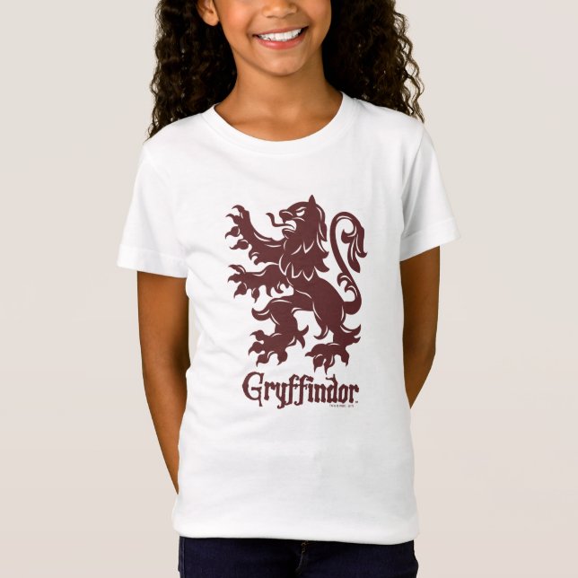 Harry Potter | Gryffindor Lion Graphic T-Shirt (Front)