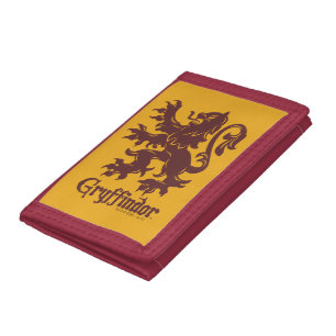 Harry Potter Gryffindor Lion Graphic Tri-fold Wallet