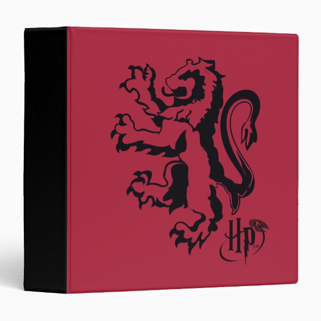 Harry Potter | Gryffindor Lion Icon Binder (Front/Spine)