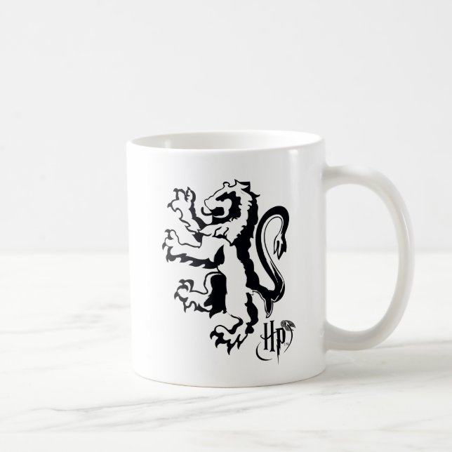 Harry Potter | Gryffindor Lion Icon Coffee Mug (Right)