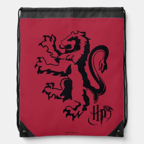 Harry Potter  Gryffindor Lion Icon Drawstring Bag