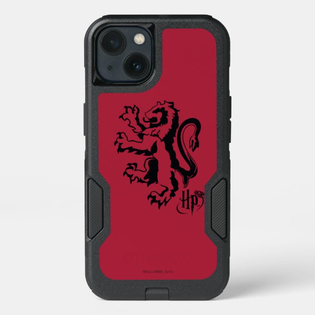 Harry Potter | Gryffindor Lion Icon Otterbox iPhone Case (Back)