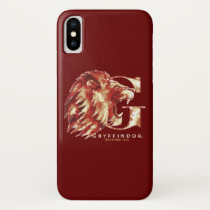 Harry Potter GRYFFINDOR™ Lion Watercolor iPhone X Case