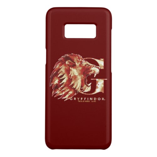 Harry Potter  GRYFFINDOR Lion Watercolor Case_Mate Samsung Galaxy S8 Case