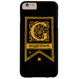 Harry Potter | Gryffindor Monogram Banner Barely There iPhone 6 Plus Case