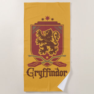 Harry Potter Gryffindor QUIDDITCH™ Badge Beach Towel