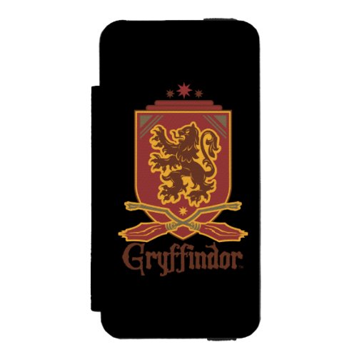 Harry Potter  Gryffindor QUIDDITCH  Badge iPhone SE55s Wallet Case