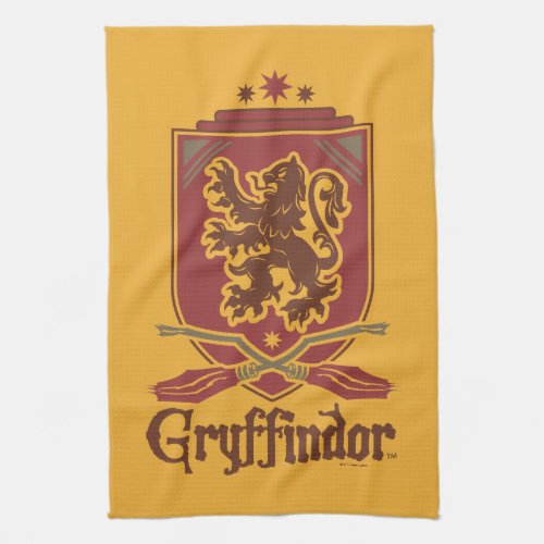 Harry Potter  Gryffindor QUIDDITCHâ  Badge Kitchen Towel