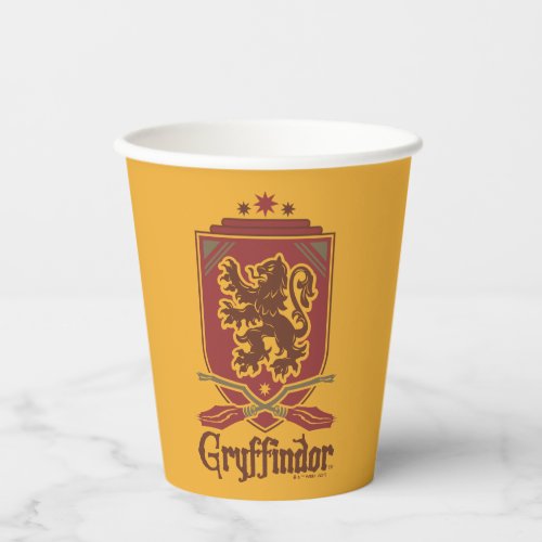Harry Potter  Gryffindor QUIDDITCHâ  Badge Paper Cups