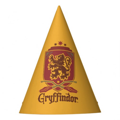 Harry Potter  Gryffindor QUIDDITCHâ  Badge Party Hat