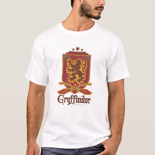 Harry Potter | Gryffindor QUIDDITCH™  Badge T-Shirt (Front)